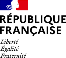 Bloc marque République Française, Liberté, Égalité, Fraternité
